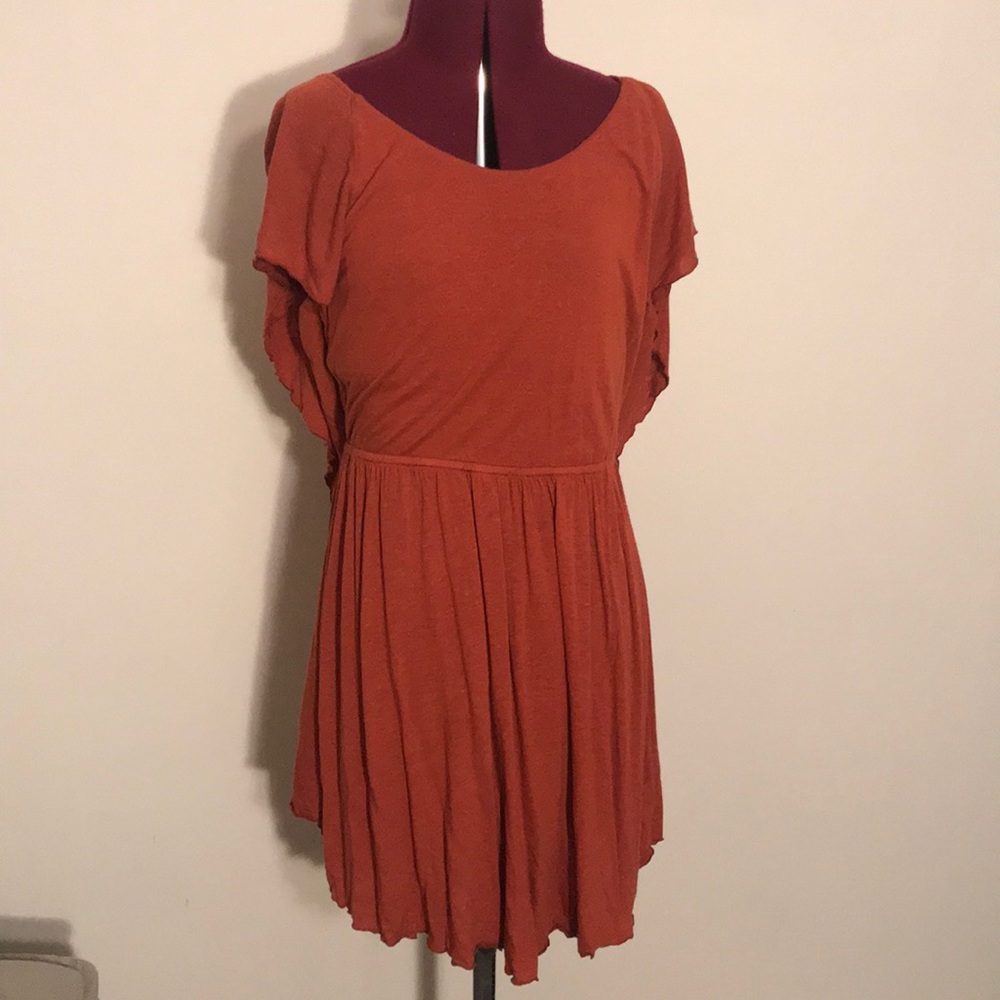 Free People Beach dress with butterfly sleeves